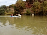 Navegar en canoa en el río Guadalquivir 2 horas