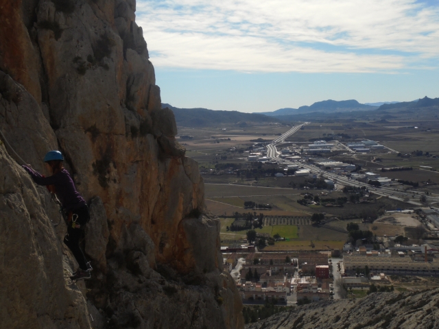 Escalando Villena