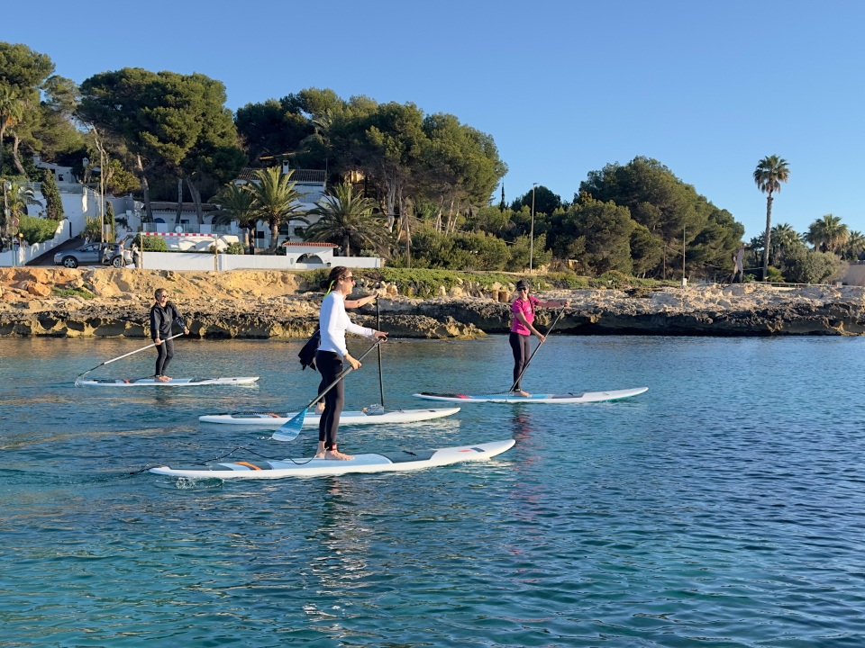 Explora Moraira en paddle board Explora Moraira en paddle board