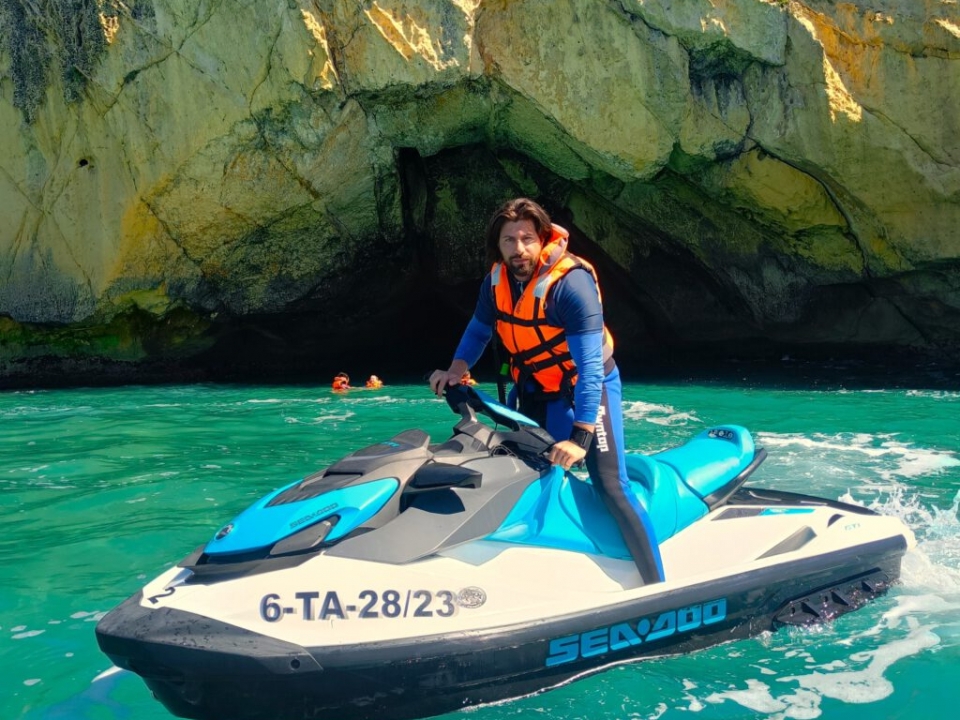 En la jet ski En la jet ski