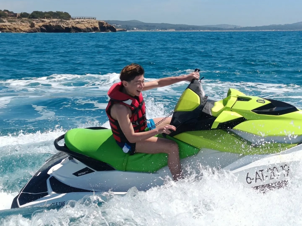 Sesión en jet ski Sesión en jet ski