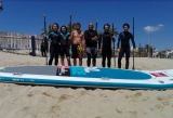 Rentar una tabla de sup giganle en Badalona
