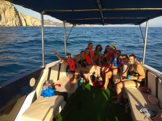 Renta barco Playa del Playazo con patrón 4h