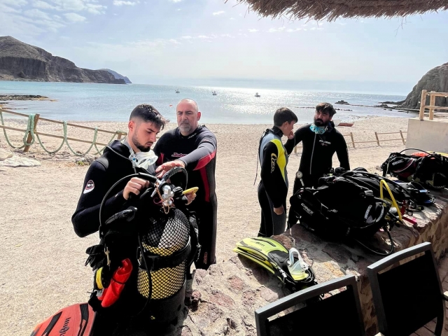 Futuros buceadores