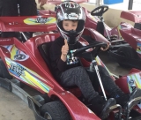 Karts infantil en pista deslizanle en Finestrat