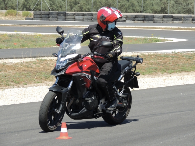 Curso de conducción en moto 