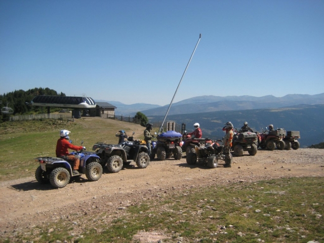 Ruta en Cuatrimoto