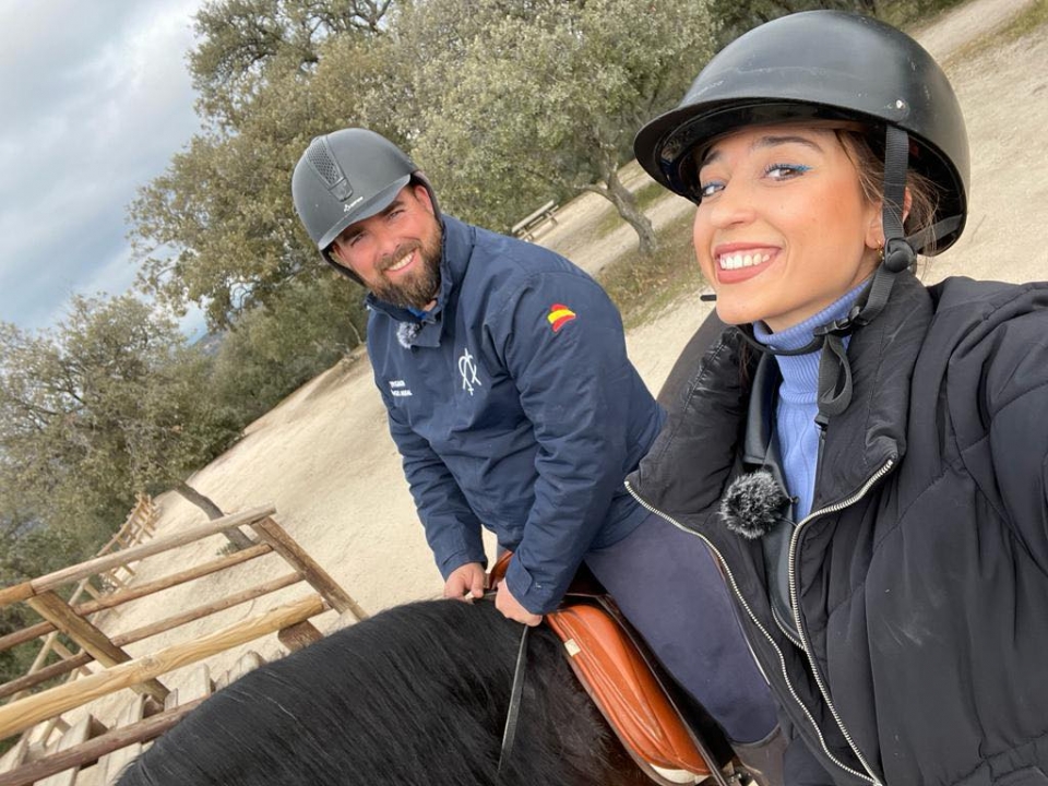 Selfie a caballo