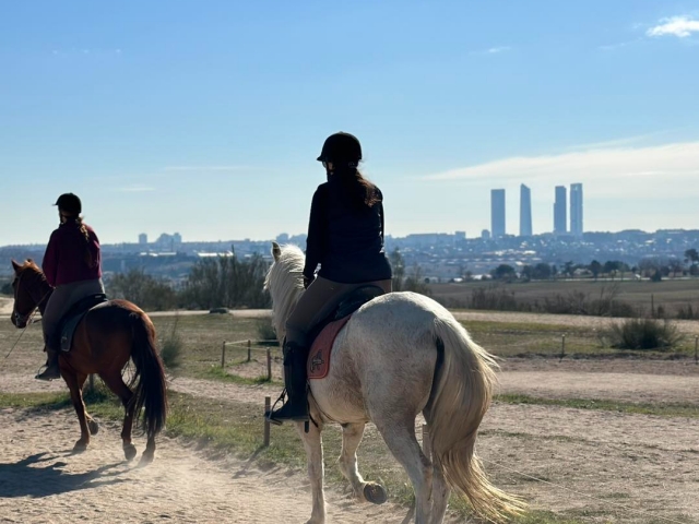 Cabalgamarra privada por Monte de El Pardo, 2h
