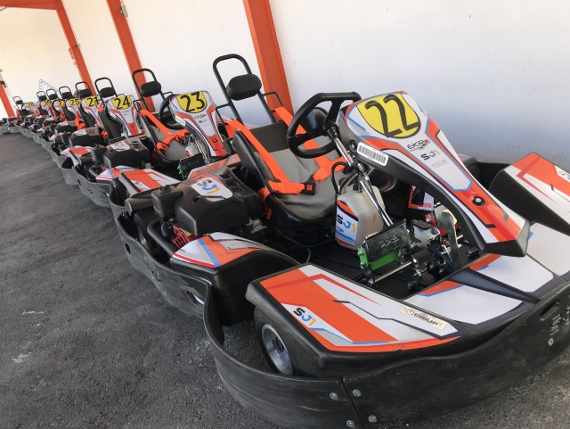 Tanda de karting para niños en Paracuellos, 10min