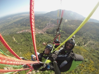 Vuelo rendimiento parapenle Pedro Bernardo vídeo