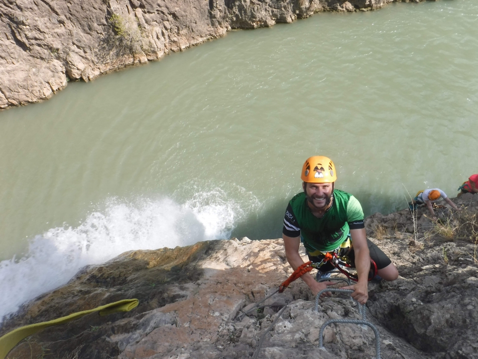 Via ferrata en Los Almadenes Murcia