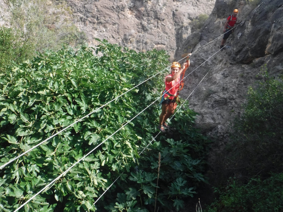 Via ferrata los Almadenes en Murcia Via ferrata los Almadenes en Murcia