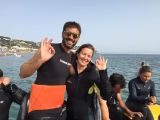 Bautizo de buceo para parejas en La Herradura 5h