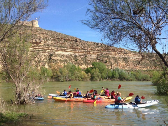 Descenso Ebro Kayak por etapas Flix 4 días