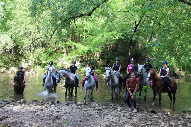 Campamento equitación verano Irrueta 5 días