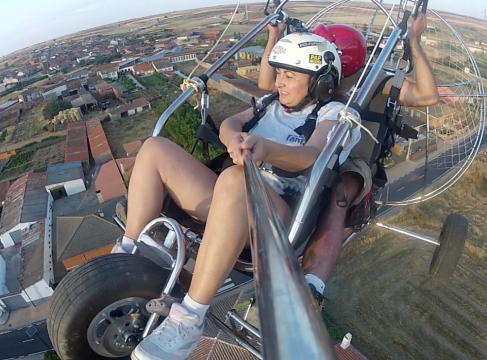 Grabando el vuelo