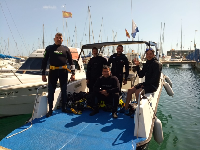 Salida de buceo en Tarragona desde barco