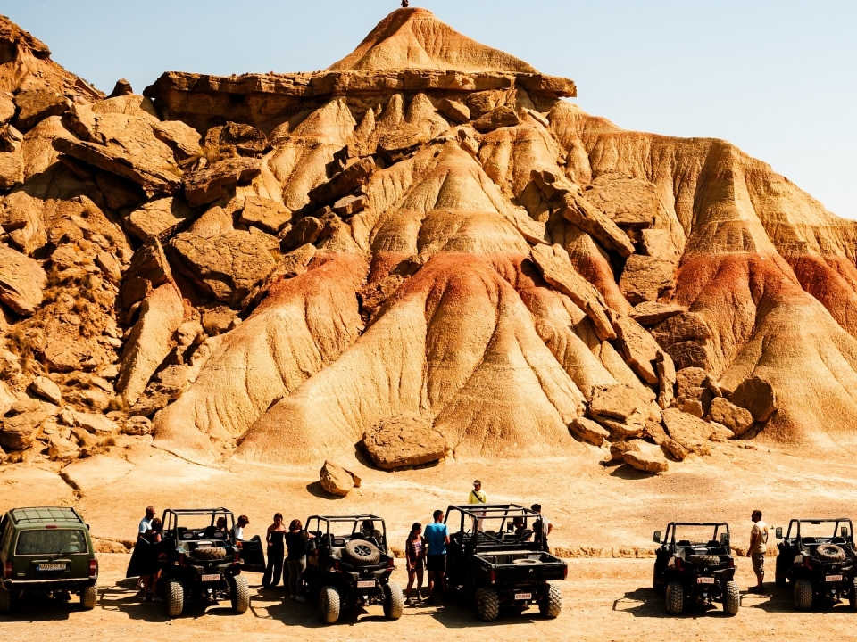 Desierto de Bárdenas Reales en buggy Desierto de Bárdenas Reales en buggy