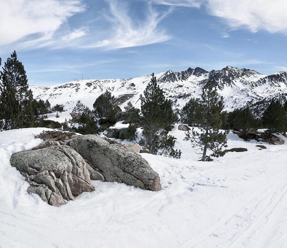 Los campos del pirineo andorrano Los campos del pirineo andorrano