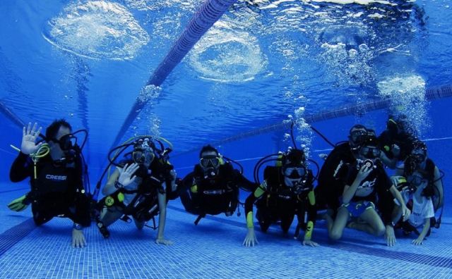 Curso de buceo FEDAS B1 PADI OWD Madrid