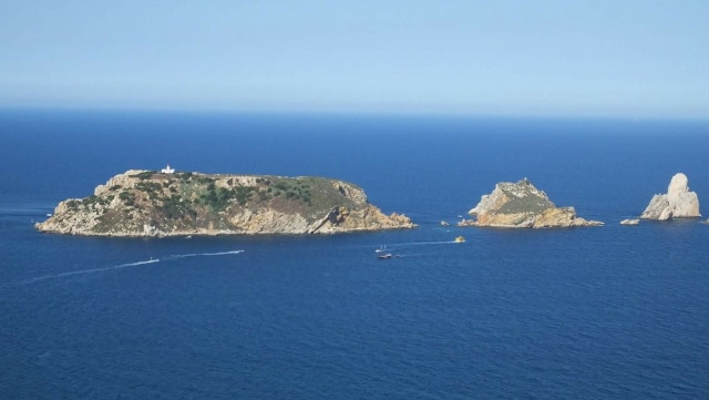 Islas Medas desde el aire