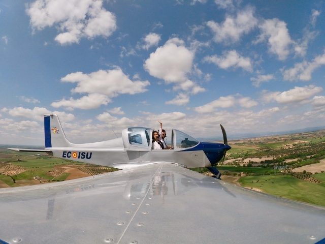 Piloto por un día de avioneta en Madrid