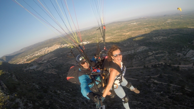 Vuelo en parapenle por Valencia
