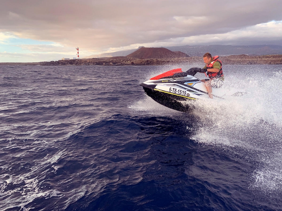 Jet ski en Tenerife