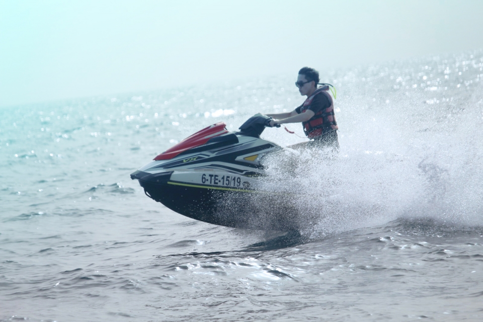 Ruta en jet ski