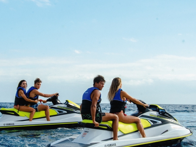 Ruta en jet ski a Playa de San Juan, 1h