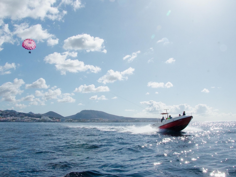Experiencia de vuelo en parasailing