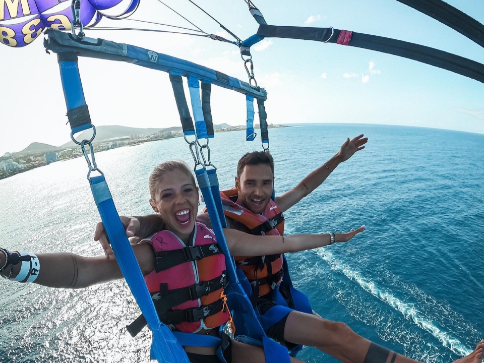 Selfie en el aire