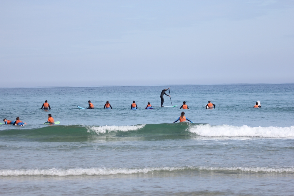 Curso de surf en Foz