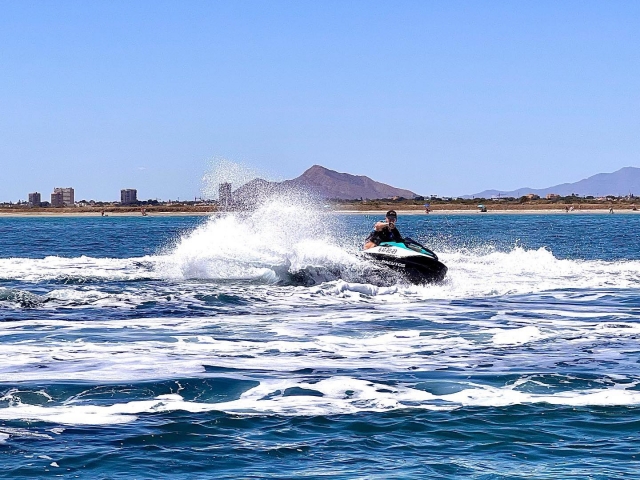 Ruta en jet ski por el Mar Menor, 2h30min