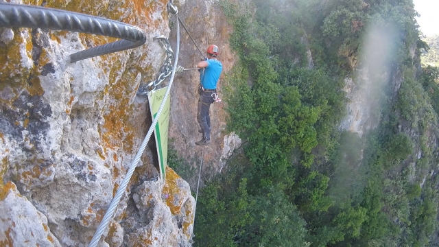 Vía ferrata en Málaga