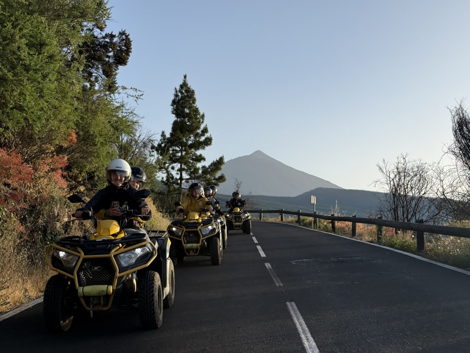 Disfruta con tus amigos de una excursión en cuatrimoto