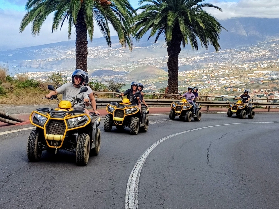 Recorre el Teide en cuatrimoto