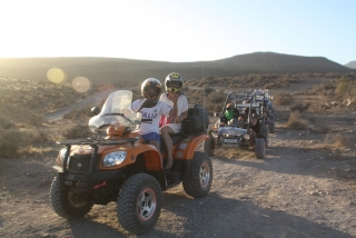 Ruta en cuatrimoto biplaza hasta el Puerto de Mogán 3h