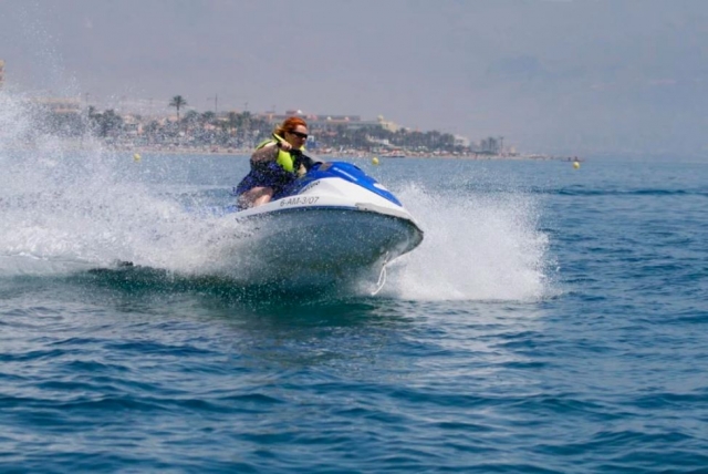 Jet ski en Almería