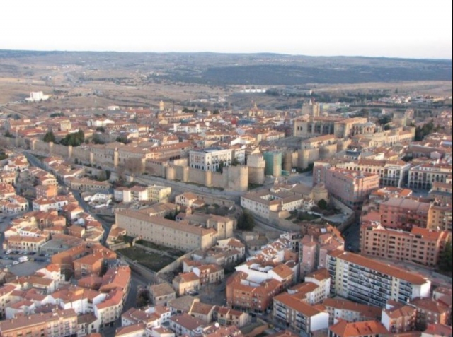 Volando en globo sobre Ávila