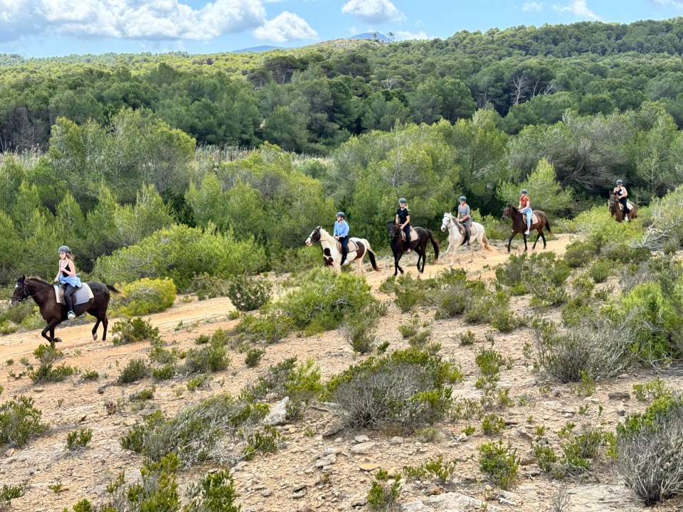 Subiendo a caballo