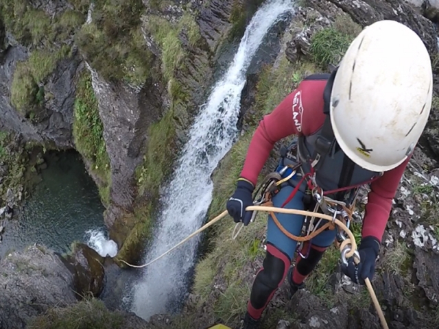 Descenso del cañón de Riofrío en Aller 6 horas