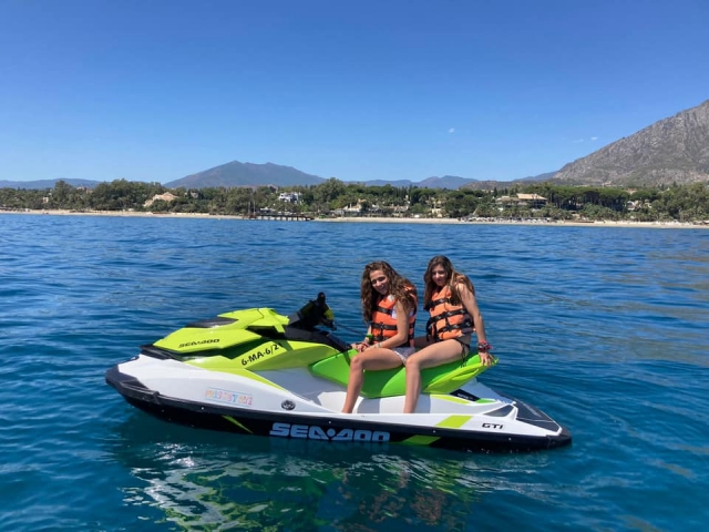 Paseo en jet ski biplaza