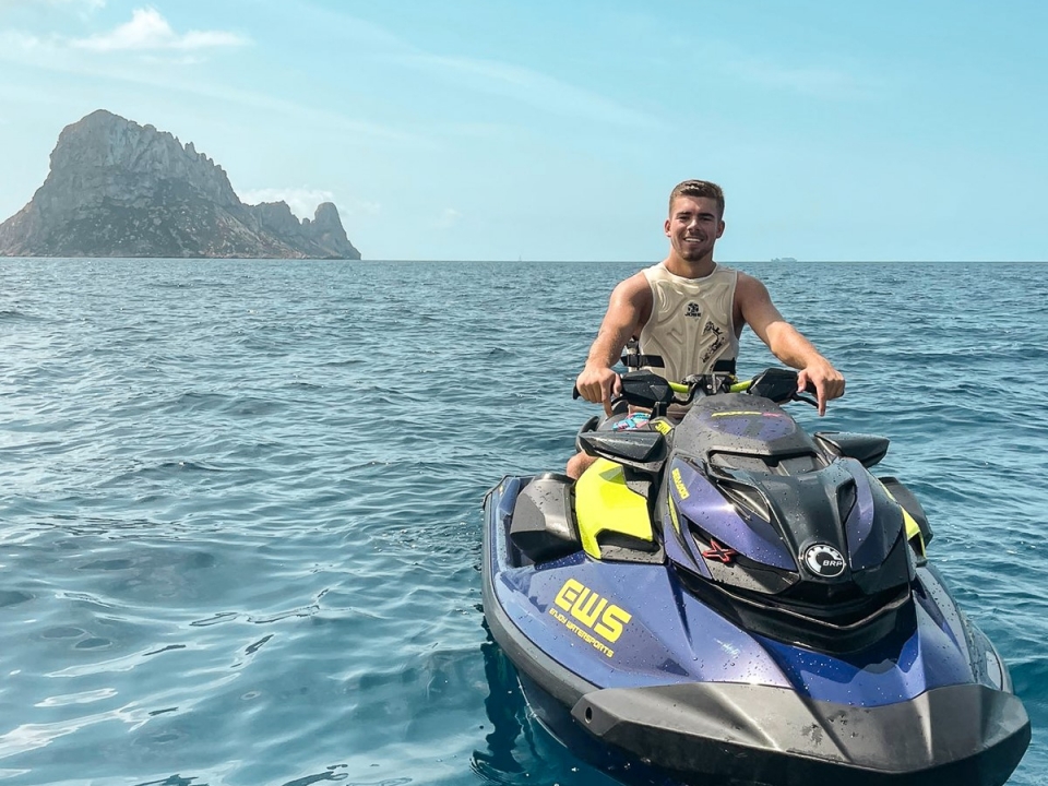 Circuito en jet ski en Ibiza