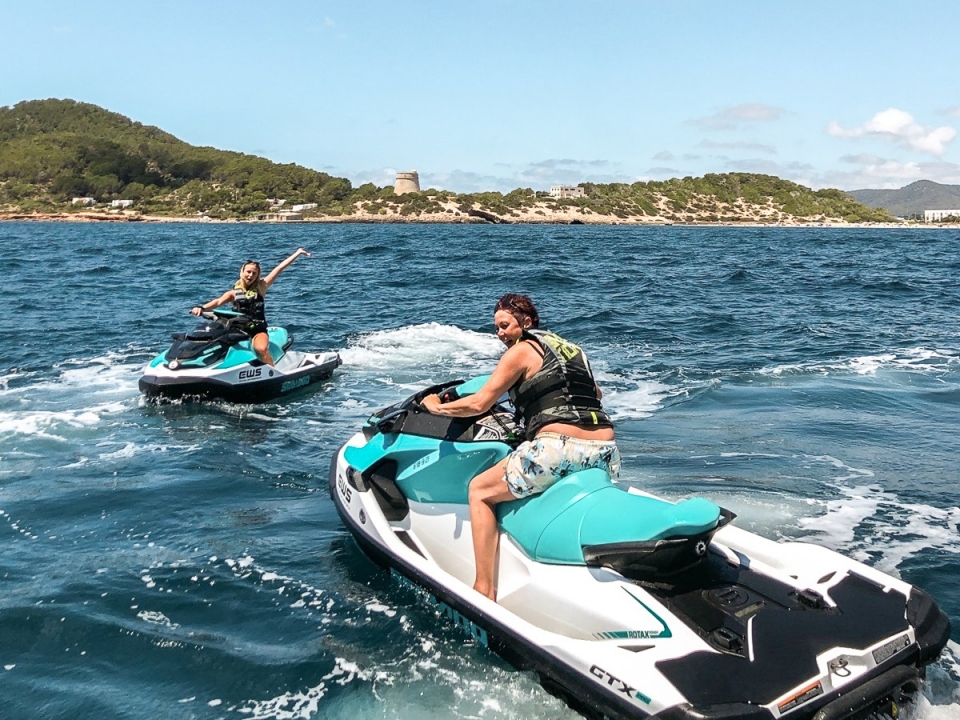 Jet skis monoplaza