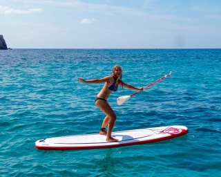 Bono renta paddle board en Playa Heliópolis 5h