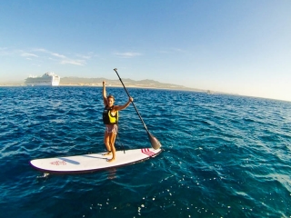 Bono 3 clases paddle board Playa Heliópolis 1h