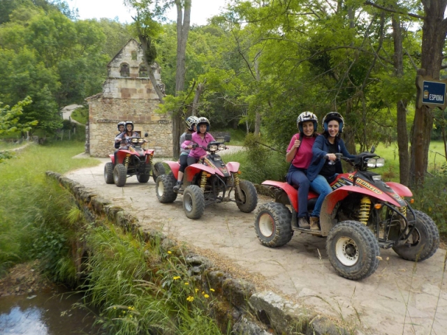 Ruta en cuatrimoto biplaza por Panes