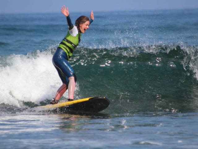Clase privada de surf